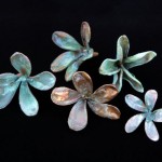 Plumeria Copper Art