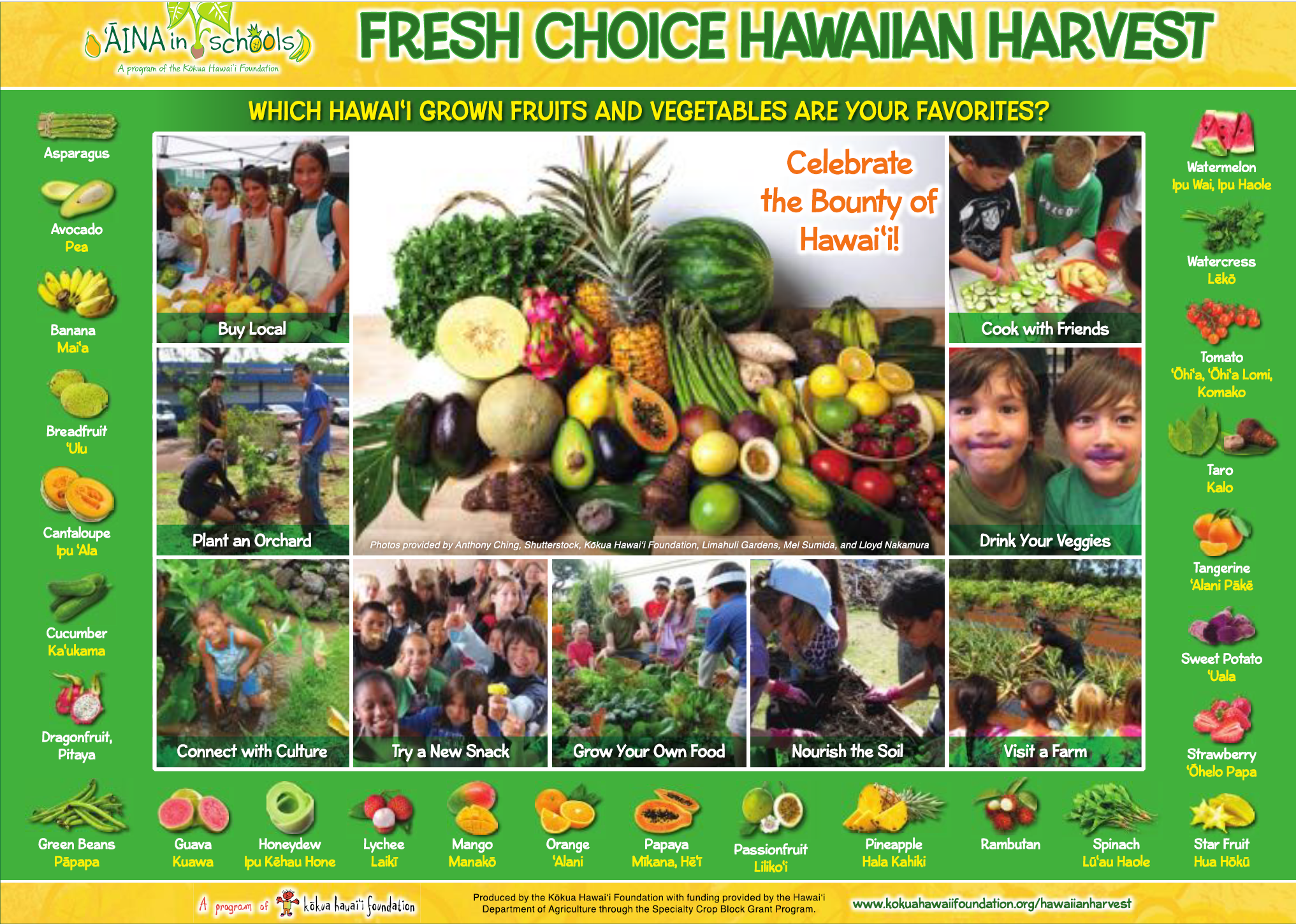 Department of Agriculture | CONNECTING TO HAWAIIAN HARVESTS