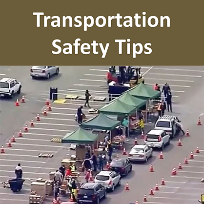 Transportation Safety Tips